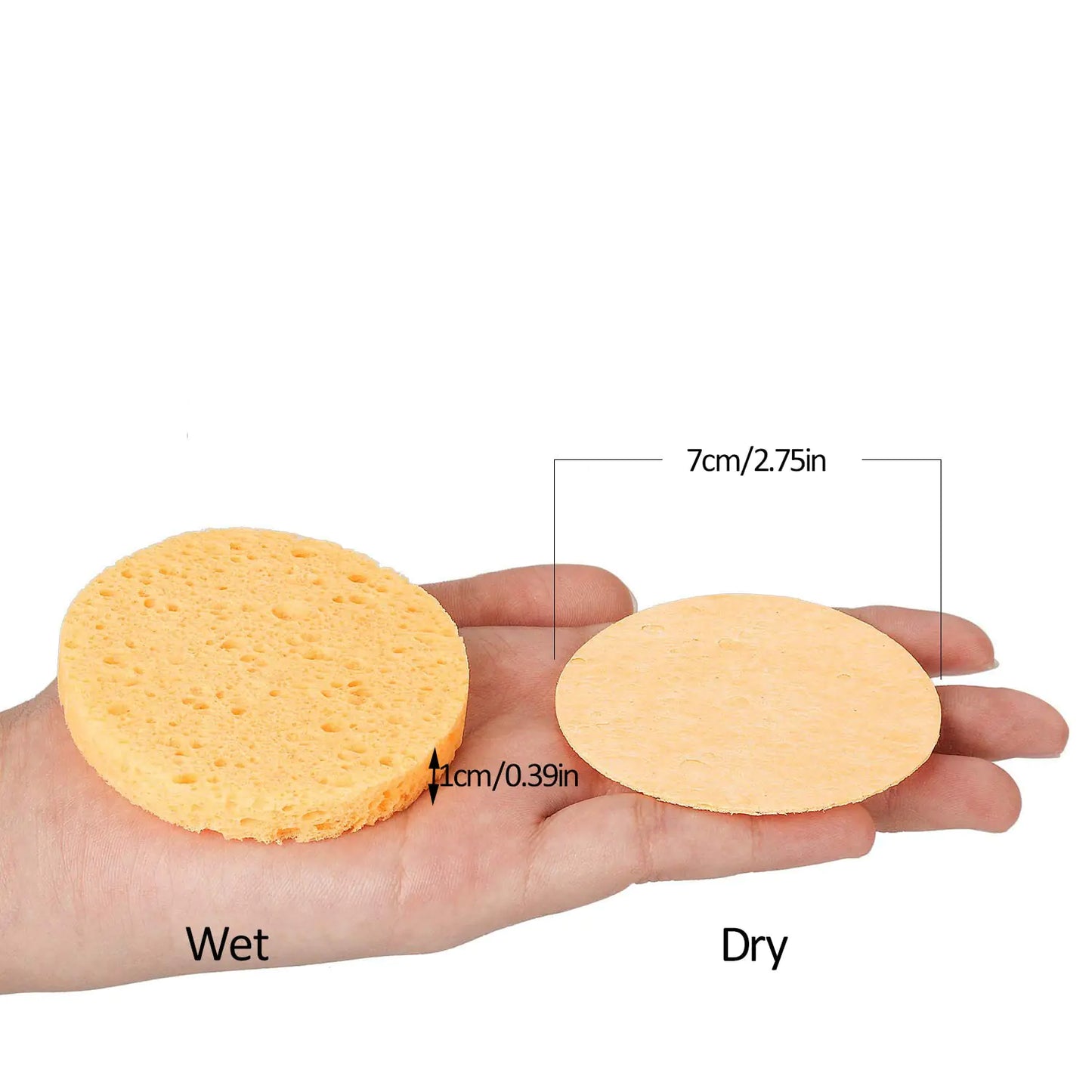 50/20/10pcs Soft Facial Cleaning Sponge