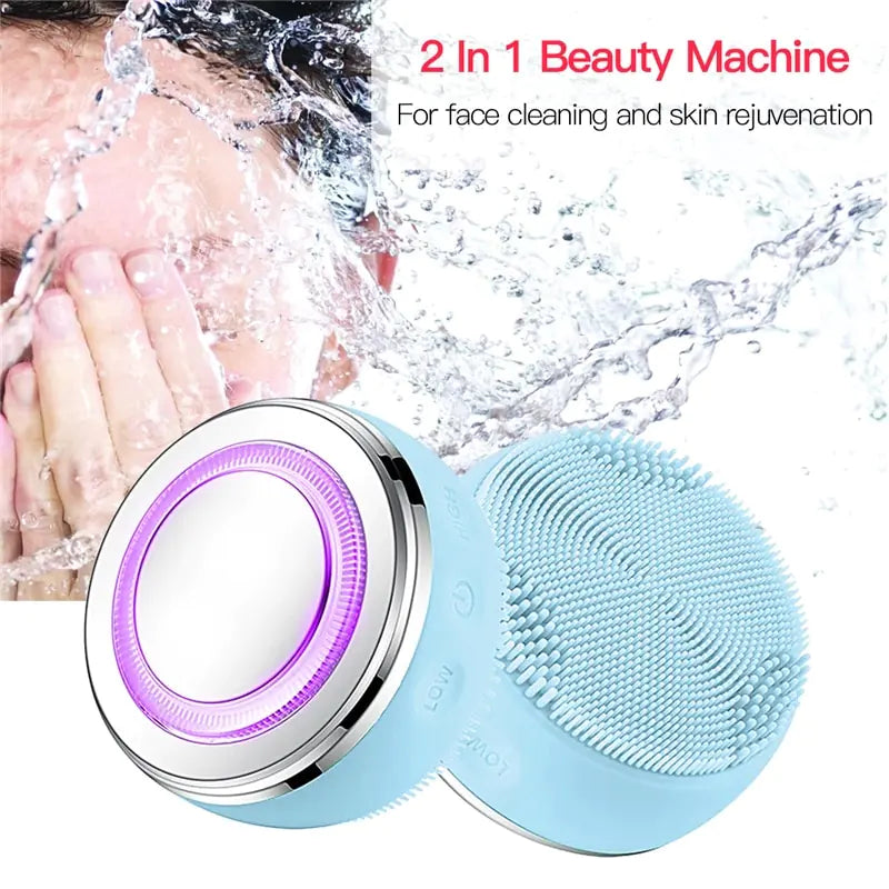 Silicone Electric Facial Cleansing